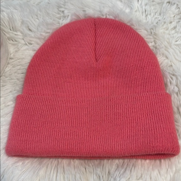 Carhartt Pink Knit Beanie Hat - Picture 3 of 3